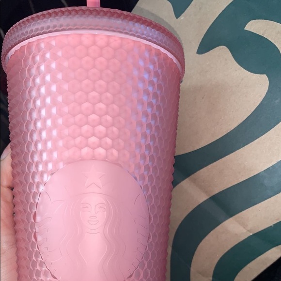 Starbucks pink studded cup 2022